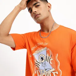 Kook N Keech Hourglass Hype Printed Oversized T-shirt image 3