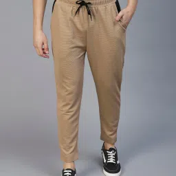 Rigo Beige Regular Fit Beige Joggers image 1
