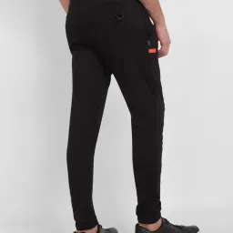 Tribe by Allen Solly Black Cotton Regular Fit Joggers image 2