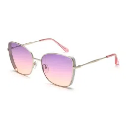 Irus Orange Square UV Protection Sunglasses for Women image 2
