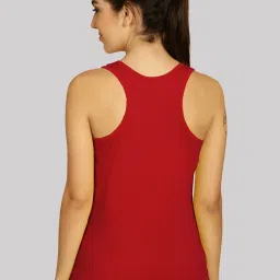 Friskers Red & Mustard Cotton Sports Tank Top - Pack Of 2 image 2