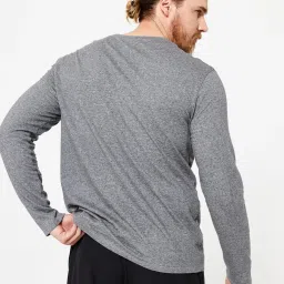 Domyos by Decathlon Grey Slim Fit Sports T-Shirt image 2