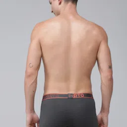 Sporto Multi Cotton Regular fit Solid Trunk (Pack of 3) image 2