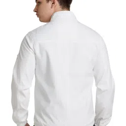 Park Avenue White Regular Fit Jacket image 2