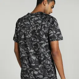 Puma FIT Ultrabreathe Black Regular Fit Printed Sports T-Shirt image 2