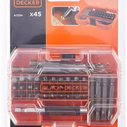 Black+Decker A7234-XJ 45Pcs Screwdriver bits and Drill bits Set-image-49