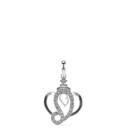 VALANOVA Women 18 Kt White Gold Lab Grown Diamond Pendant 1.44 gm-image-28