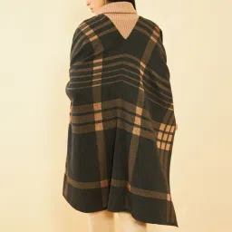 Soch Black Chequered Shrug image 2