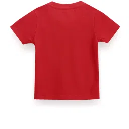 U.S. Polo Assn. Boys Red Printed T-Shirt image 2