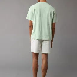 American Eagle Green Cotton Polyblend Regular Fit Graphic T-Shirt image 2