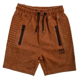 Angel & Rocket Kids Brown Solid Shorts-picture-12