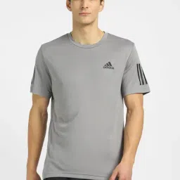 adidas Grey Round Neck Sports T-Shirt-picture-38