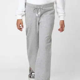 KIDS ONLY Kids Grey Cotton Flared Fit Pants-picture-24
