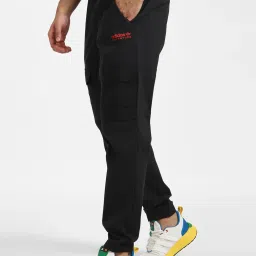 Adidas Originals Black Regular Fit Joggers image 3