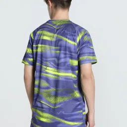 Puma Crystal Blue Regular Fit Printed Sports T-Shirt image 2