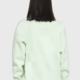 Bewakoof Green Graphic Relaxed Fit Sweatshirt image 2