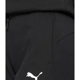 Puma Kids Black Solid Sweatpants image 4