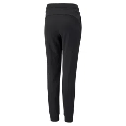 Puma Kids Black Solid Sweatpants image 2