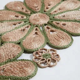 Westside Home Green Daisy Runner image 2