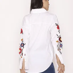 Lounge Dreams Multi-Color Oversized Fit Cottoncasual shirts image 2