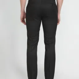Arrow Black Regular Fit Trousers image 2