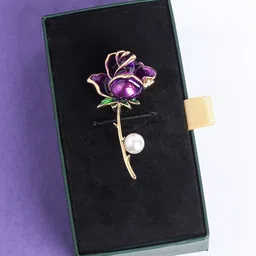 Tossido Men Rose Brooch-picture-57