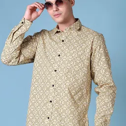 V-Mart Men Floral Opaque Printed Casual Shirt-image-97