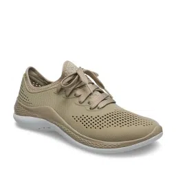 Crocs Men's LiteRide Khaki Running Shoes image 2