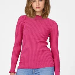 Only Pink Regular Fit Pullover image 1