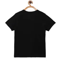 Octave Kids Black Printed  T-Shirt image 2