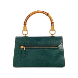 Guess Textured Sibel Tri Comp Top Handle Flap Bag-picture-30