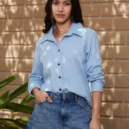 Pinacolada Blue Regular Fit Shirt-picture-34