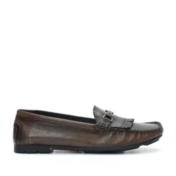 Zoom Shoes Women's Brown Casual Loafers-picture-32