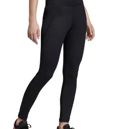 Adidas Black & White Mid Rise Tights image 4