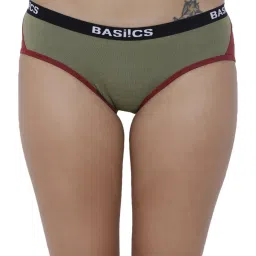 BASIICS by La Intimo Multicolor Cotton Hipster Panty( Pack Of 3 ) image 3