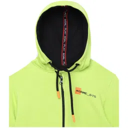 Under Fourteen Only Kids Green & Black Printed Full Sleeves Sweatshirt image 3