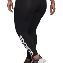 Adidas Black Printed Tights image 2