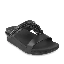 FitFlop Women's Black Casual Wedges image 2