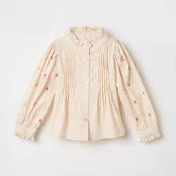 Elle Girls Cream Top-image-43