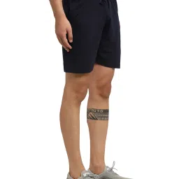 Vimal Jonney Navy Regular Fit Printed Shorts - Pack of 2 image 3