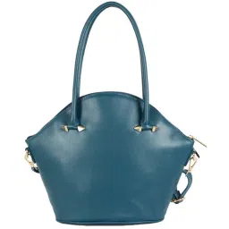 Baggit Blue Solid Medium Handbag image 3