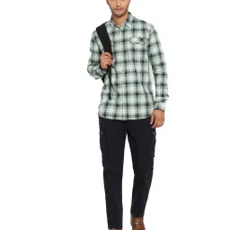 Royal Enfield Green Checks Shirt image 5