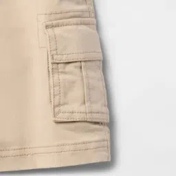 Gap Beige Regular Fit Cargo Shorts image 4
