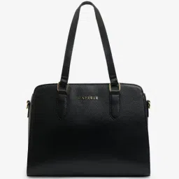 Caprese Jolie Black Medium Satchel image 2