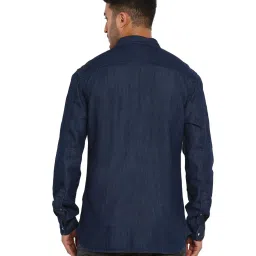Royal Enfield Indigo Regular Fit Denim Shirt image 2