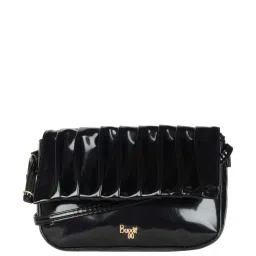 Baggit Black Textured Medium Sling Handbag image 1