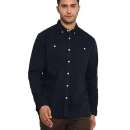 Royal Enfield Navy Regular Fit Shirt image 1