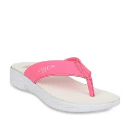 CL Sport by Carlton London Women's Pink Flip Flops image 2
