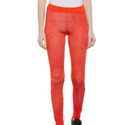 ALCIS Orange Printed Tights image 1