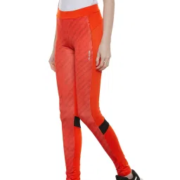 ALCIS Orange Printed Tights image 3